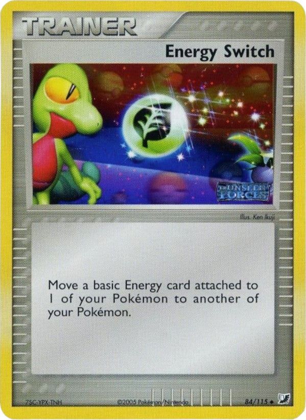 Energy Switch (84/115) (Stamped) [EX: Unseen Forces] | Exor Games Summserside