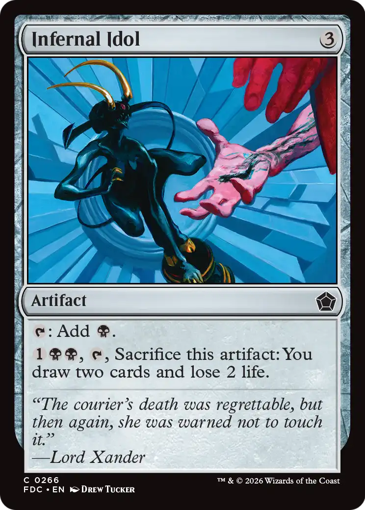 Infernal Idol [Foundations Commander] | Exor Games Summserside