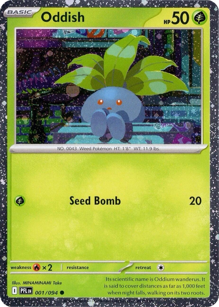 Oddish (001/094) (Cosmos Holo) [Miscellaneous Cards] | Exor Games Summserside