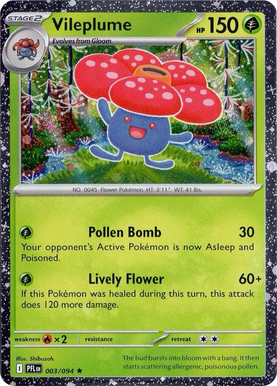 Vileplume (003/094) (Cosmos Holo) [Miscellaneous Cards] | Exor Games Summserside