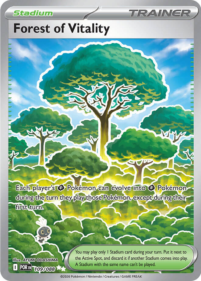 Forest of Vitality (109/088) [Mega Evolution: Perfect Order] | Exor Games Summserside