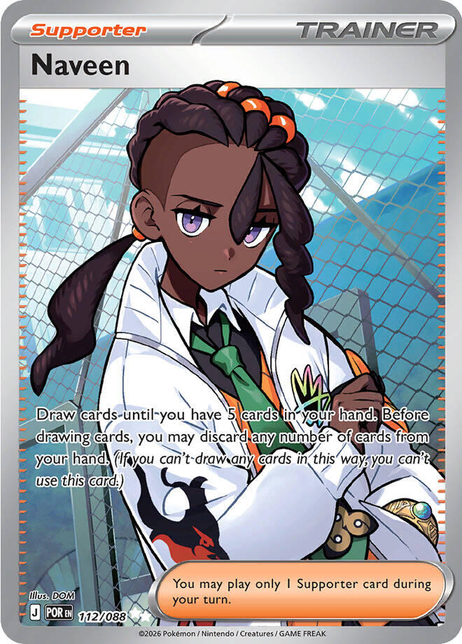 Naveen (112/088) [Mega Evolution: Perfect Order] | Exor Games Summserside