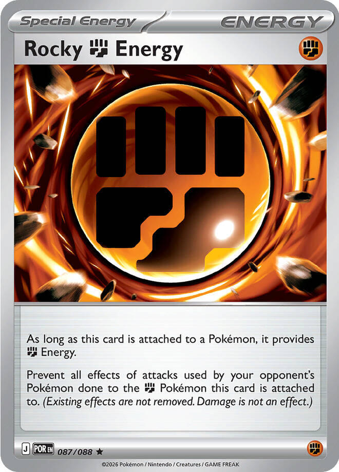 Rocky Fighting Energy (087/088) [Mega Evolution: Perfect Order] | Exor Games Summserside