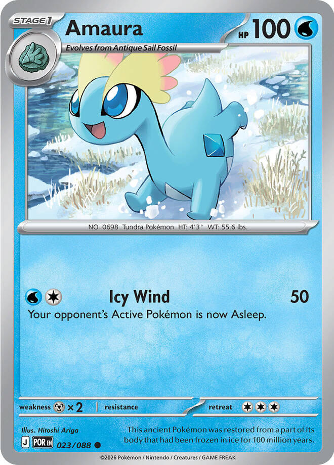 Amaura (023/088) [Mega Evolution: Perfect Order] | Exor Games Summserside