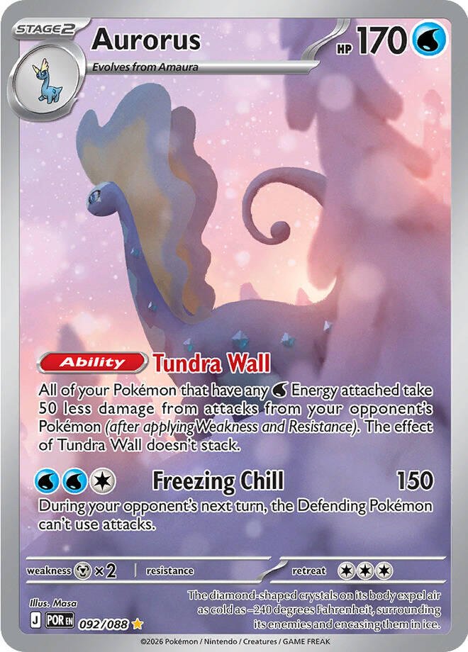 Aurorus (092/088) [Mega Evolution: Perfect Order] | Exor Games Summserside