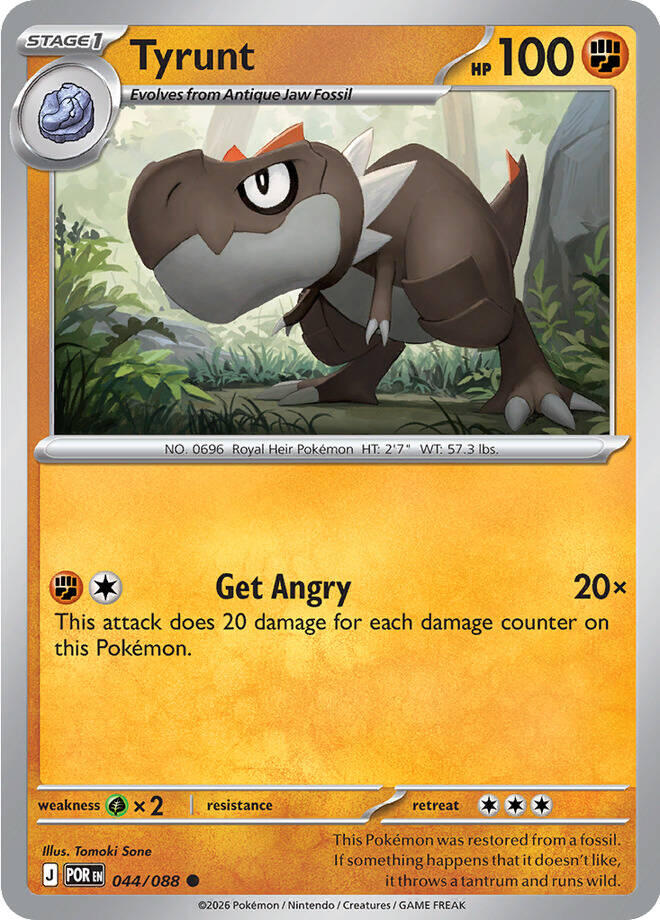 Tyrunt (044/088) [Mega Evolution: Perfect Order] | Exor Games Summserside