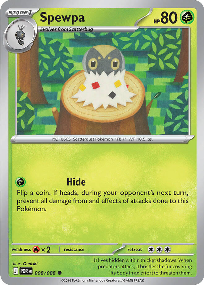 Spewpa (008/088) [Mega Evolution: Perfect Order] | Exor Games Summserside