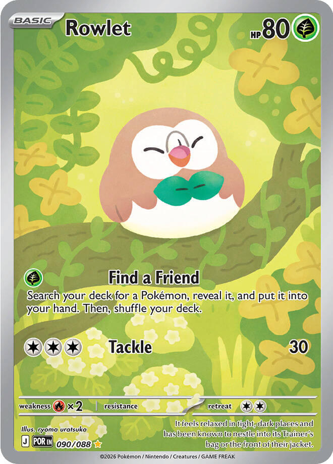 Rowlet (090/088) [Mega Evolution: Perfect Order] | Exor Games Summserside