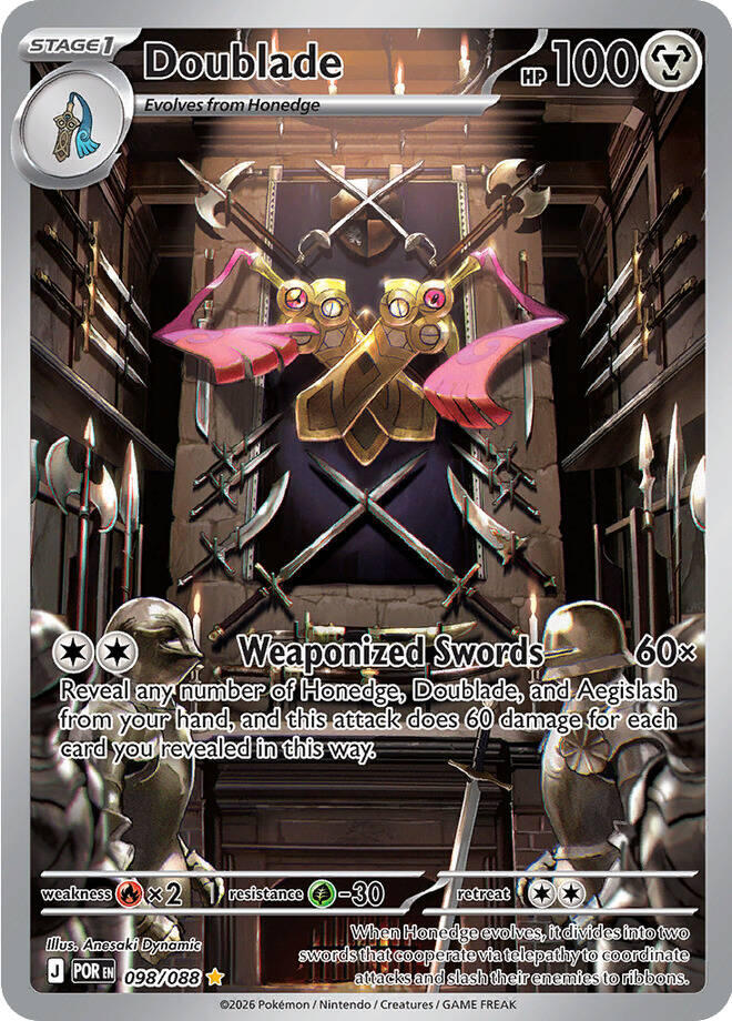 Doublade (098/088) [Mega Evolution: Perfect Order] | Exor Games Summserside