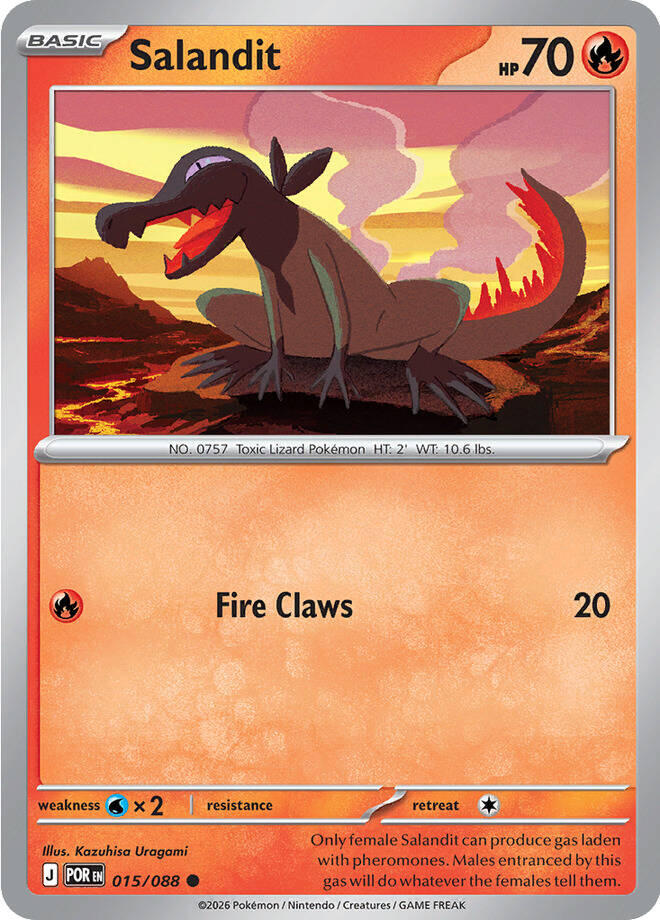 Salandit (015/088) [Mega Evolution: Perfect Order] | Exor Games Summserside