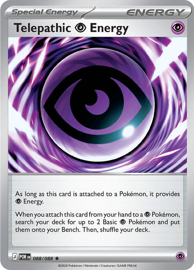 Telepathic Psychic Energy (088/088) [Mega Evolution: Perfect Order] | Exor Games Summserside
