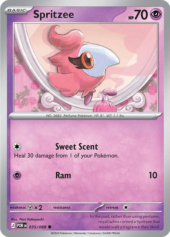 Spritzee (035/088) [Mega Evolution: Perfect Order] | Exor Games Summserside