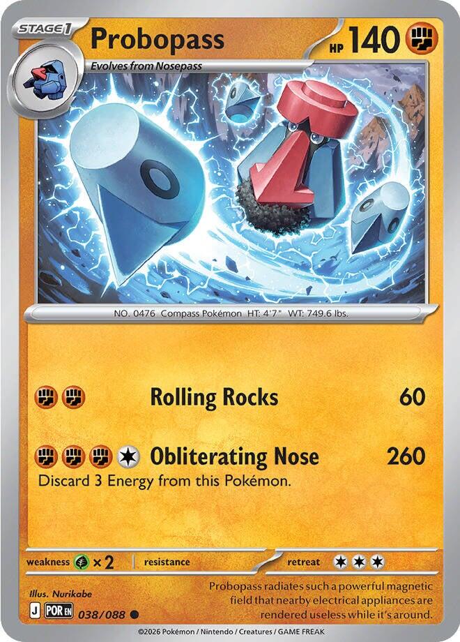 Probopass (038/088) [Mega Evolution: Perfect Order] | Exor Games Summserside