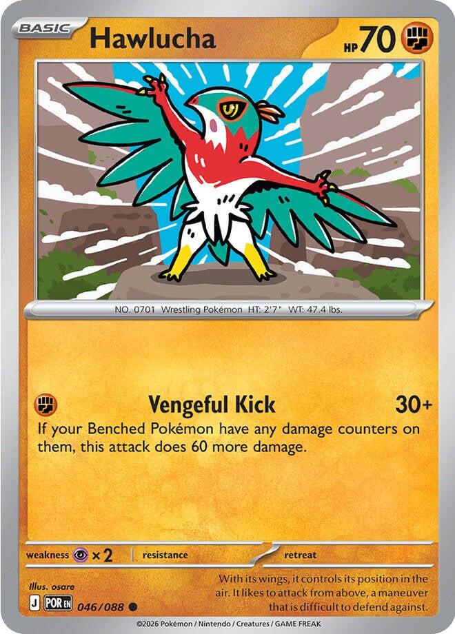 Hawlucha (046/088) [Mega Evolution: Perfect Order] | Exor Games Summserside