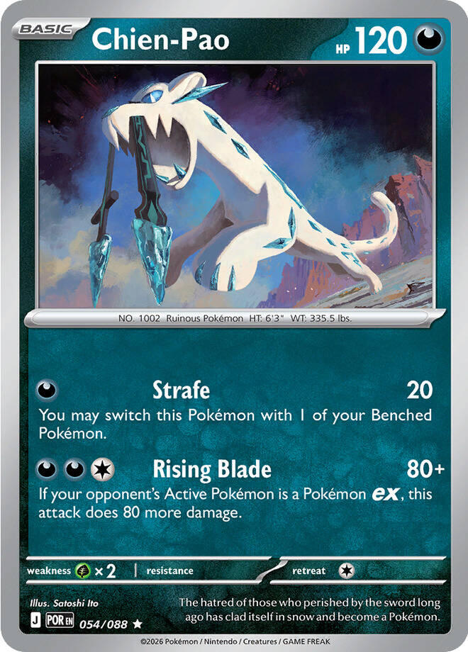 Chien-Pao (054/088) [Mega Evolution: Perfect Order] | Exor Games Summserside