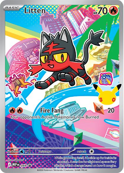 Litten (044) [Mega Evolution Promo] | Exor Games Summserside