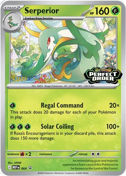 Serperior (064) [Staff] [Mega Evolution Promo] | Exor Games Summserside