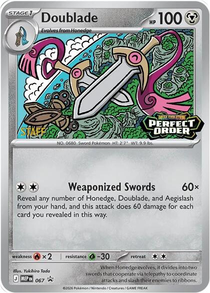 Doublade (067) [Staff] [Mega Evolution Promo] | Exor Games Summserside