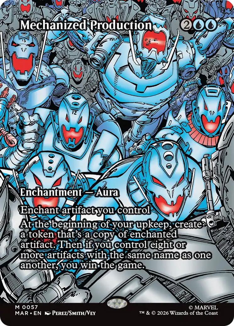 Mechanized Production (Borderless) [Marvel Universe: Eternal-Legal] | Exor Games Summserside