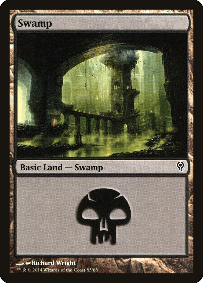 Swamp (83) [Duel Decks: Jace vs. Vraska] | Exor Games Summserside