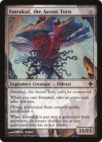 Emrakul, the Aeons Torn (Rise of the Eldrazi) [Oversize Cards] | Exor Games Summserside