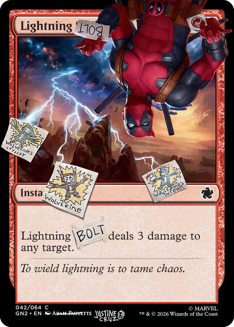 Lightning Bolt (042) [Secret Lair Drop Series] | Exor Games Summserside