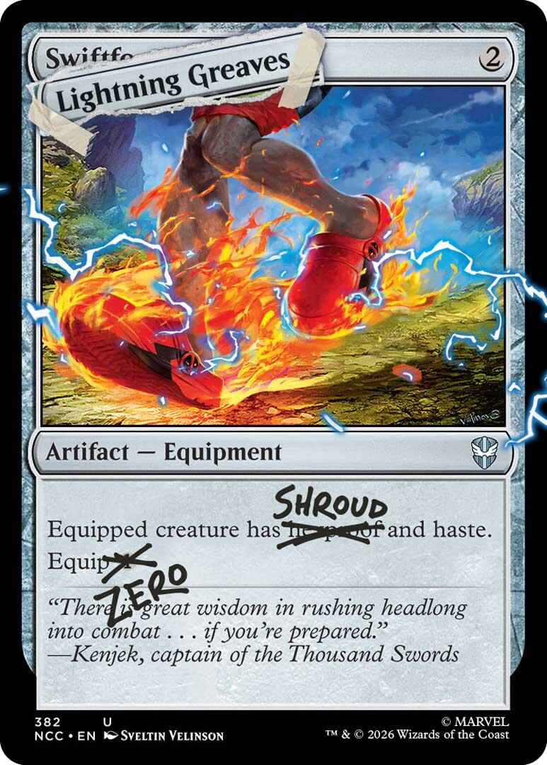 Lightning Greaves (382) [Secret Lair Drop Series] | Exor Games Summserside