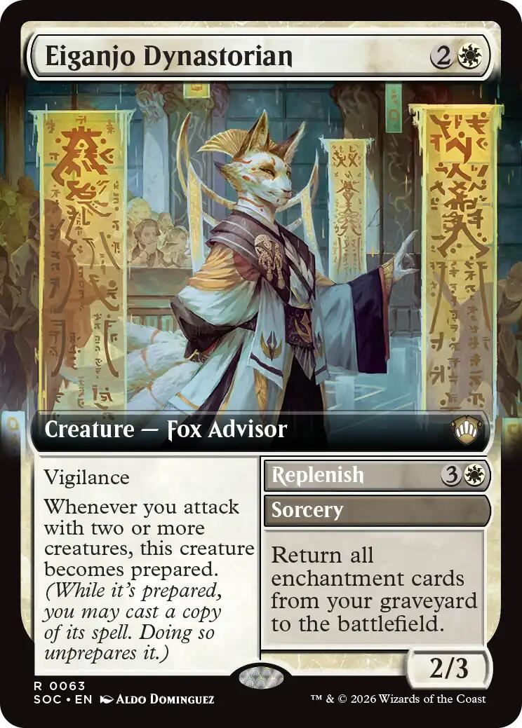 Eiganjo Dynastorian (Extended Art) [Secrets of Strixhaven Commander] | Exor Games Summserside