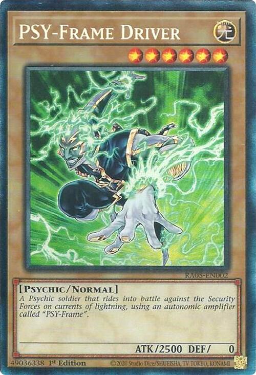PSY-Frame Driver (Collector's Rare) [RA05-EN002] Collector's Rare | Exor Games Summserside