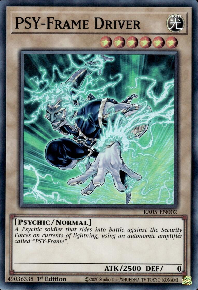 PSY-Frame Driver [RA05-EN002] Super Rare | Exor Games Summserside