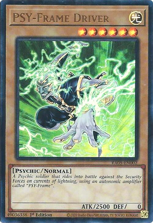 PSY-Frame Driver (Ultra Rare) [RA05-EN002] Ultra Rare | Exor Games Summserside