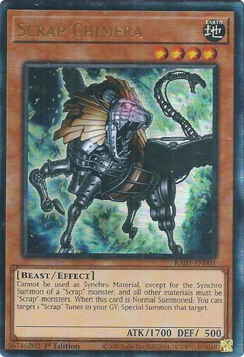 Scrap Chimera (Ultimate Rare) [RA05-EN005] Ultimate Rare | Exor Games Summserside