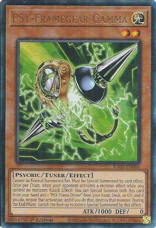 PSY-Framegear Gamma (Ultimate Rare) [RA05-EN006] Ultimate Rare | Exor Games Summserside