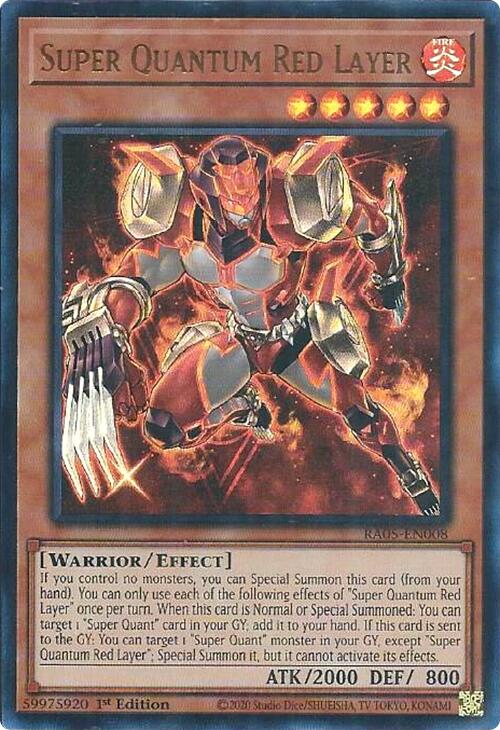 Super Quantum Red Layer (Ultra Rare) [RA05-EN008] Ultra Rare | Exor Games Summserside