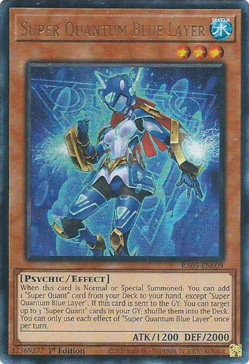 Super Quantum Blue Layer (Ultimate Rare) [RA05-EN009] Ultimate Rare | Exor Games Summserside