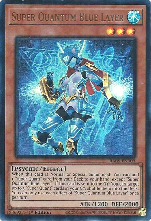 Super Quantum Blue Layer (Ultra Rare) [RA05-EN009] Ultra Rare | Exor Games Summserside