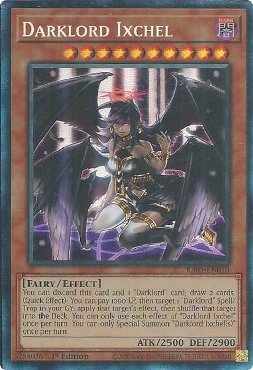 Darklord Ixchel (Collector's Rare) [RA05-EN010] Collector's Rare | Exor Games Summserside