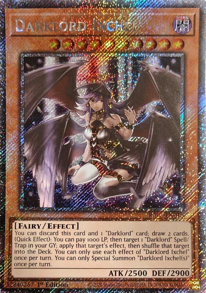 Darklord Ixchel (Platinum Secret Rare) [RA05-EN010] Platinum Secret Rare | Exor Games Summserside