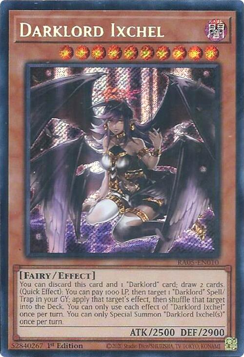 Darklord Ixchel (Secret Rare) [RA05-EN010] Secret Rare | Exor Games Summserside