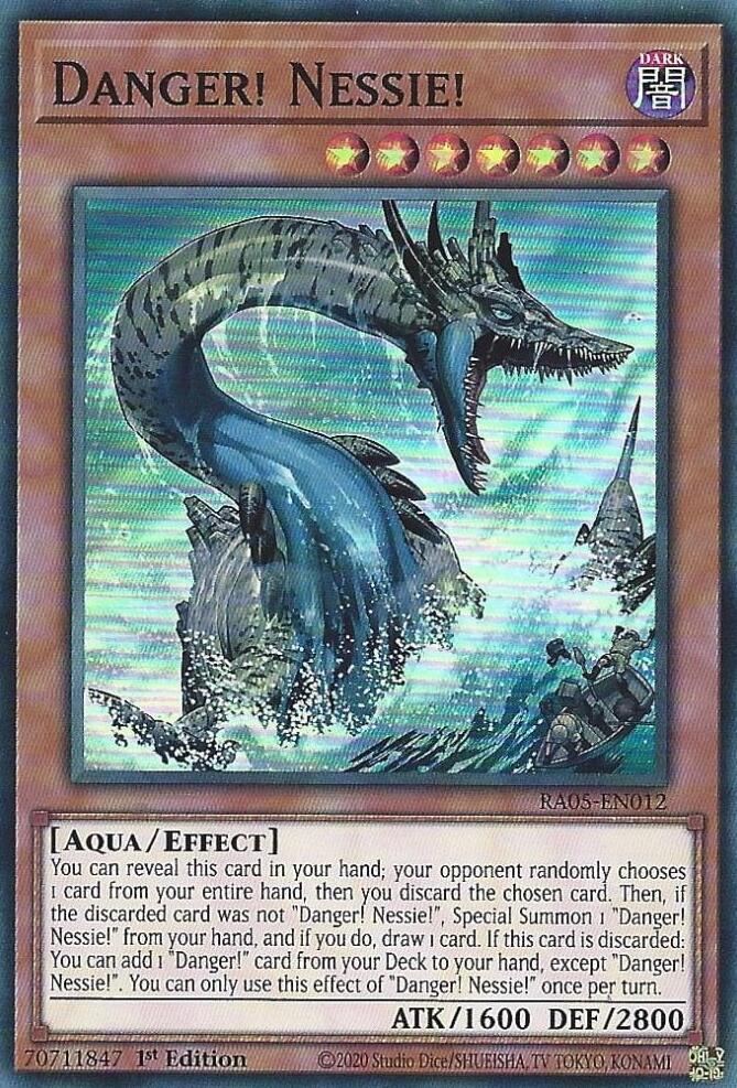 Danger! Nessie! [RA05-EN012] Super Rare | Exor Games Summserside