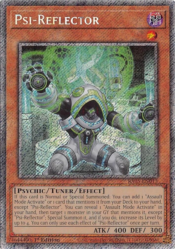 Psi-Reflector (Platinum Secret Rare) [RA05-EN013] Platinum Secret Rare | Exor Games Summserside