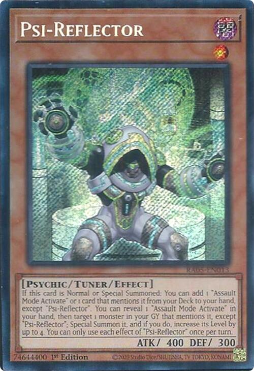 Psi-Reflector (Secret Rare) [RA05-EN013] Secret Rare | Exor Games Summserside