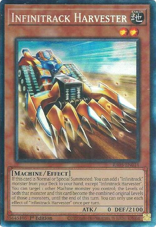 Infinitrack Harvester (Collector's Rare) [RA05-EN014] Collector's Rare | Exor Games Summserside