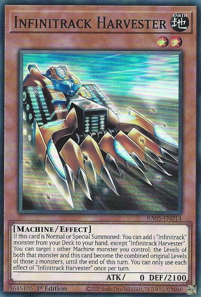Infinitrack Harvester [RA05-EN014] Super Rare | Exor Games Summserside