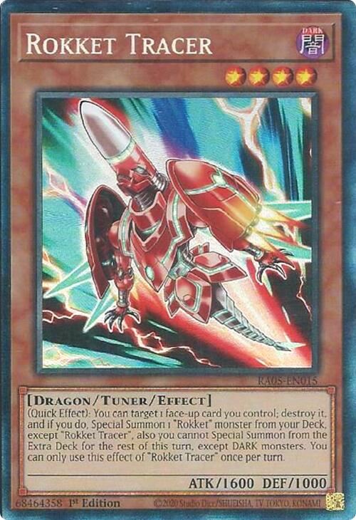 Rokket Tracer (Collector's Rare) [RA05-EN015] Collector's Rare | Exor Games Summserside
