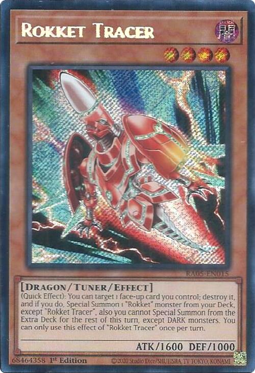 Rokket Tracer (Secret Rare) [RA05-EN015] Secret Rare | Exor Games Summserside