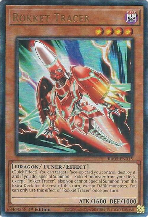 Rokket Tracer (Ultimate Rare) [RA05-EN015] Ultimate Rare | Exor Games Summserside