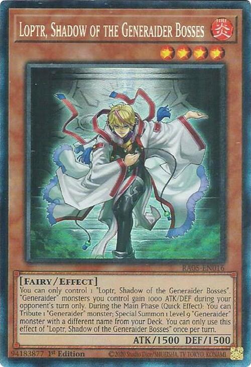 Loptr, Shadow of the Generaider Bosses (Collector's Rare) [RA05-EN016] Collector's Rare | Exor Games Summserside