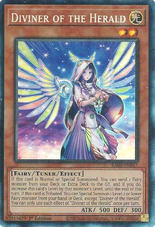 Diviner of the Herald (Collector's Rare) [RA05-EN017] Collector's Rare | Exor Games Summserside
