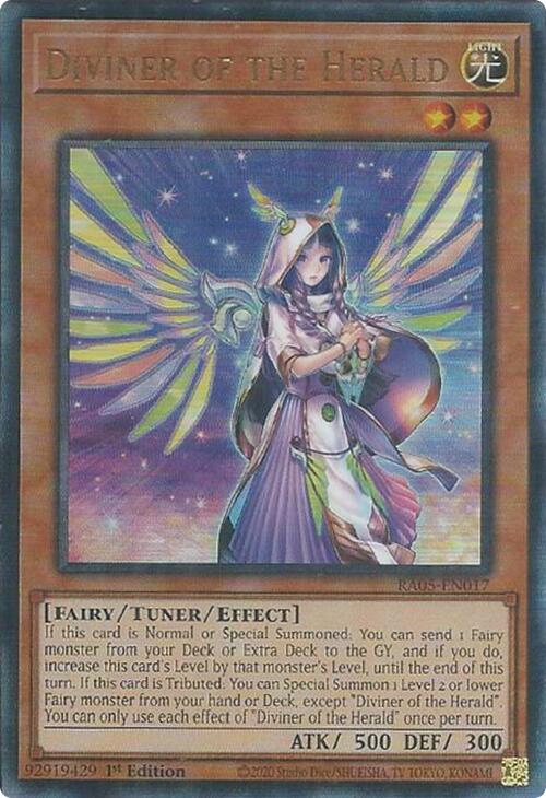 Diviner of the Herald (Ultimate Rare) [RA05-EN017] Ultimate Rare | Exor Games Summserside